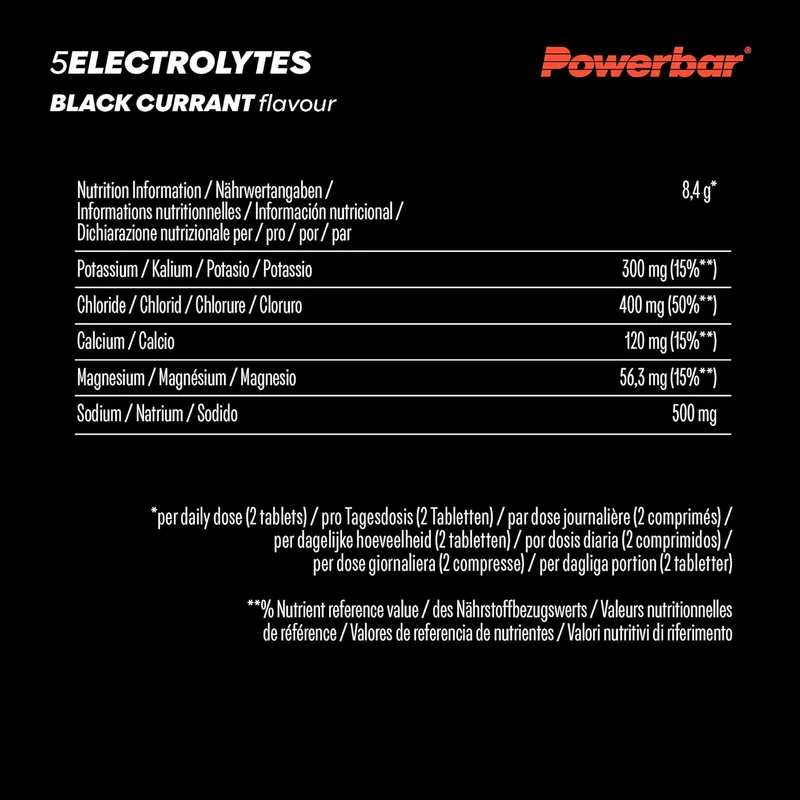 5 Electrolytes Sports Drink (12x10Tabs)
