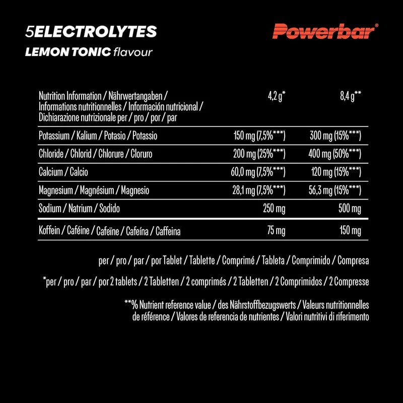 5 Electrolytes Sports Drink (12x10Tabs)