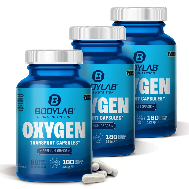 3 x Oxygen (180 capsules)
