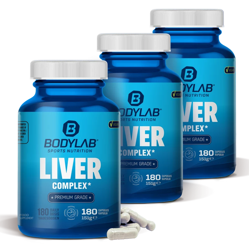 3 x Liver Complex (180 capsules)