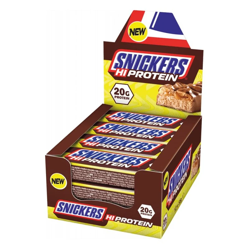 Snickers Hi-Protein Bar - 12x55g - Original