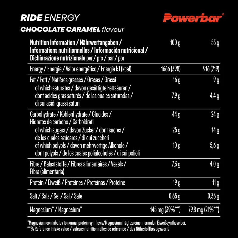 Ride Energy Bar (18x55g)