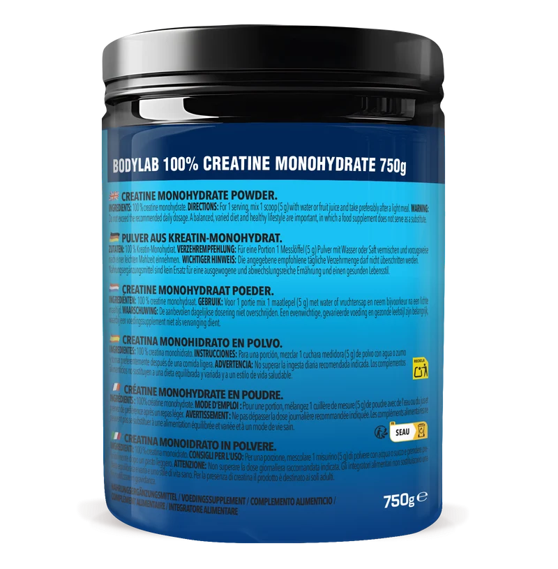 Creatine Monohydrate Powder (750g)