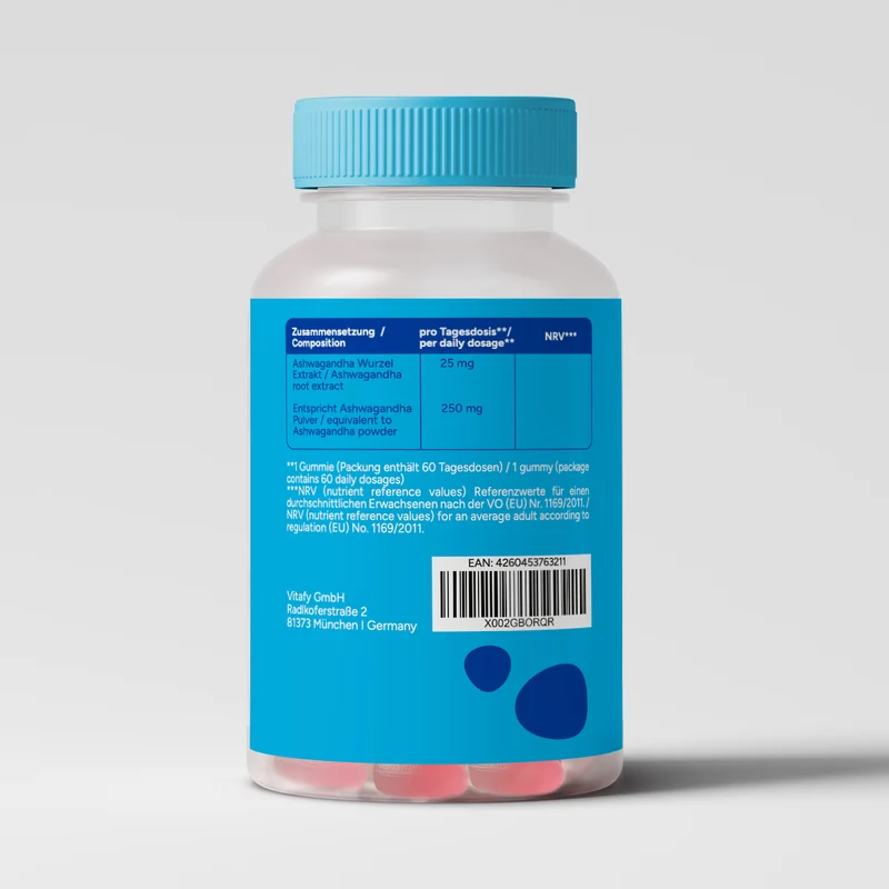 Ashwagandha (60 gummies)