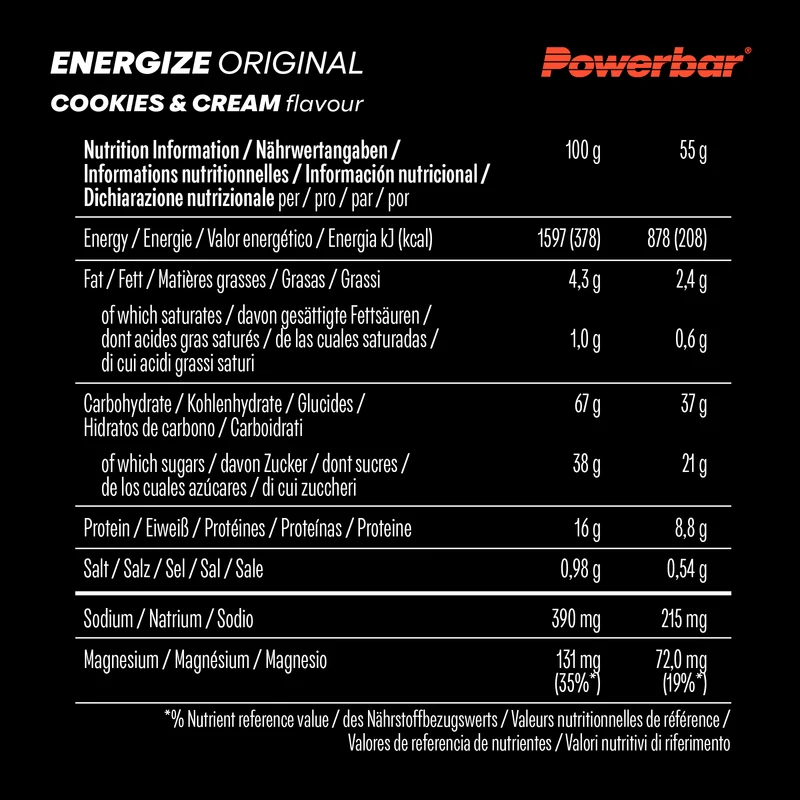 Energize Original Bar (15x55g)