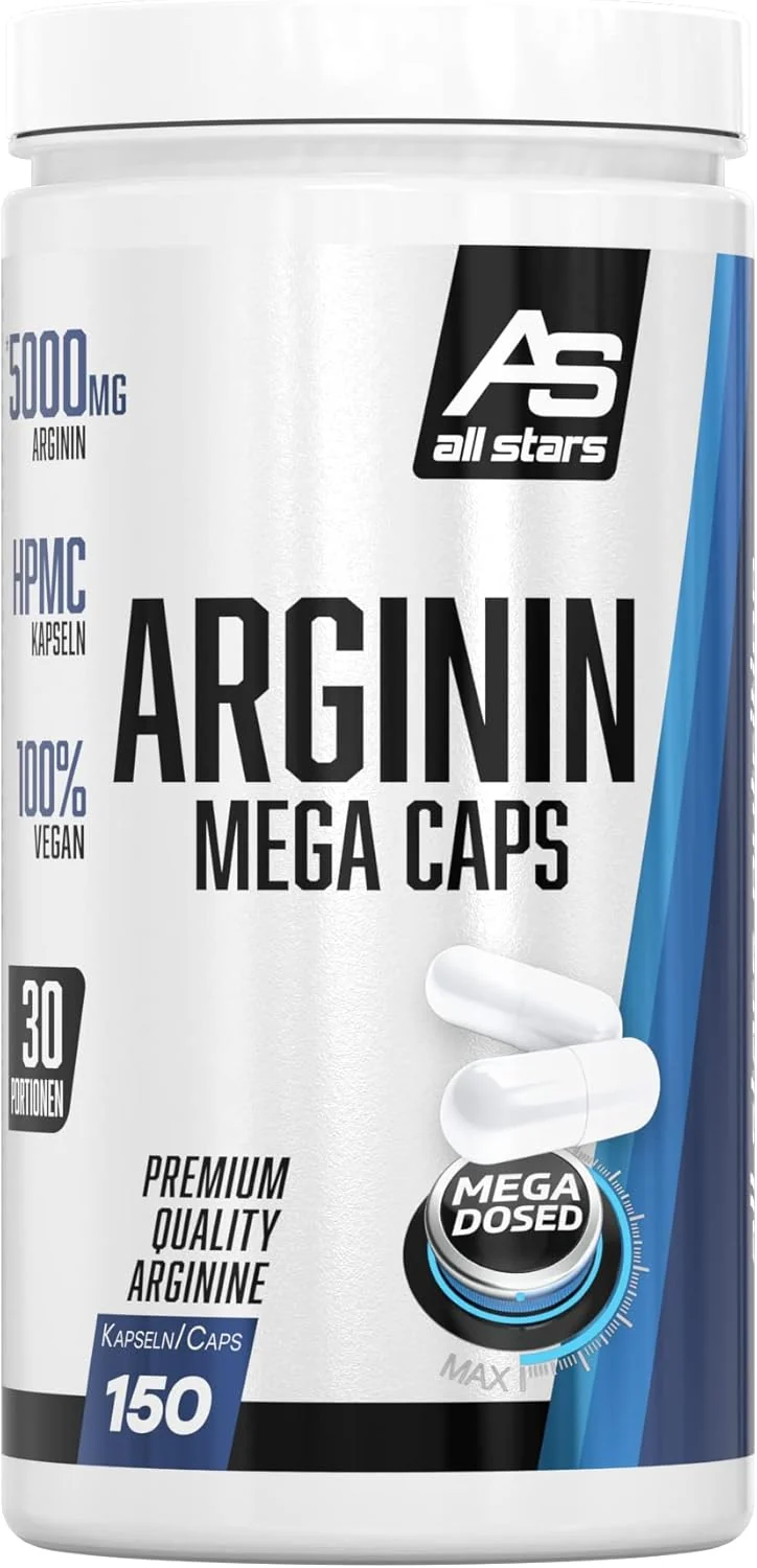 Mega Caps Arginin (150 capsules)