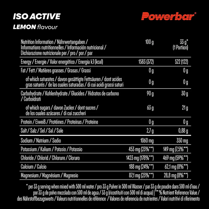 Isoactive - Isotonic Sports Drink (1320g)