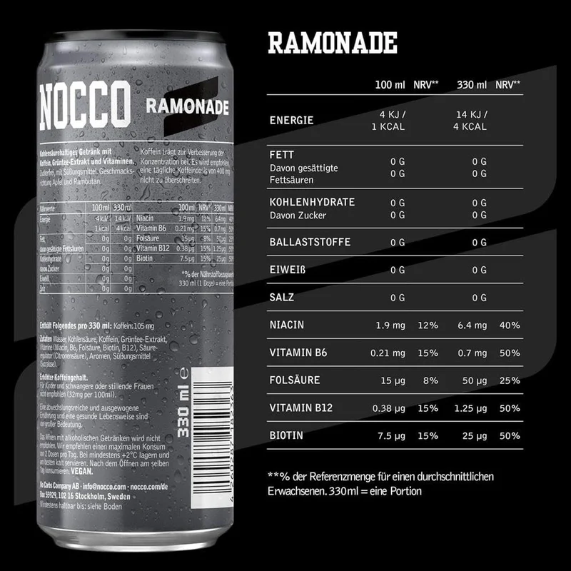 Nocco Black (24x330ml)