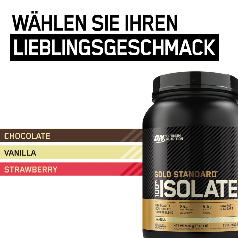100% Gold Standard isolaate (930g)