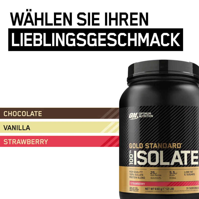 100% Gold Standard isolaate (930g)