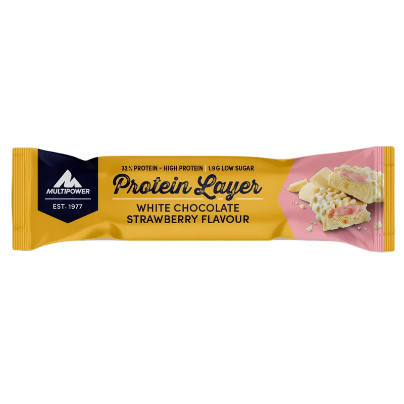 Protein Layer - 18x50g - White Chocolate Strawberry