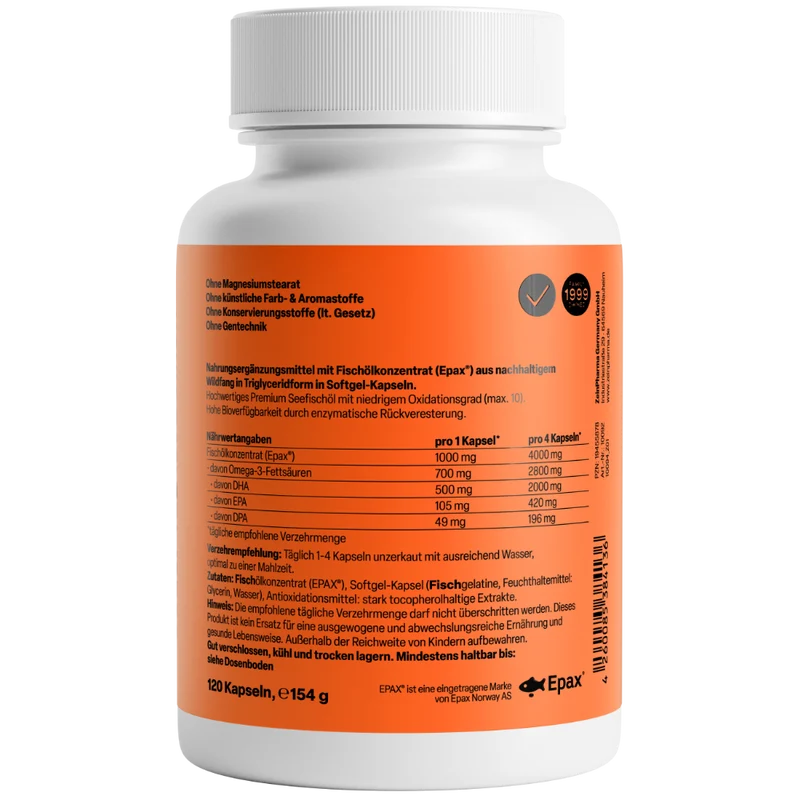 Omega 3 Gold - Brain Edition (120 capsules)
