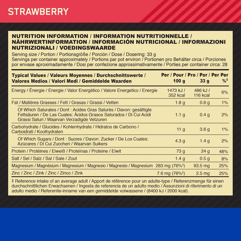 100% Casein (924g)