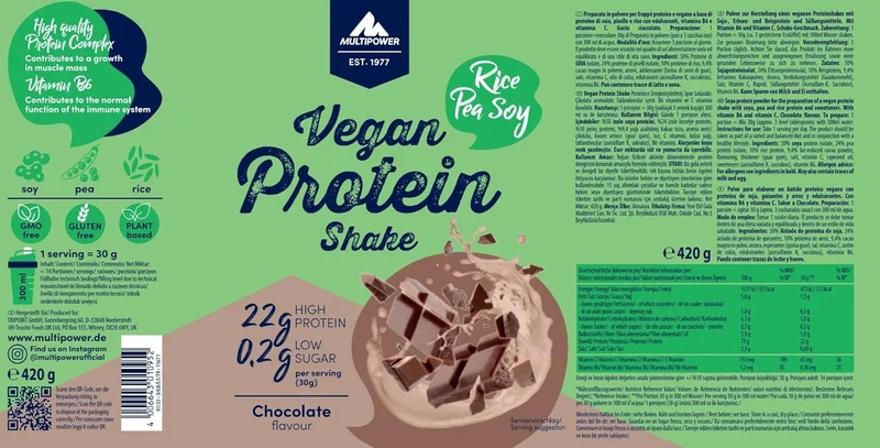 Vegan Protein Shake (420g)