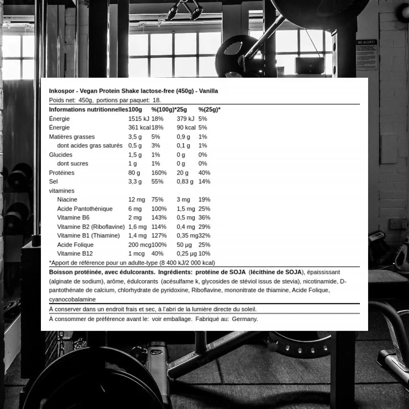 Active Protein Shake lactosefree (450g)