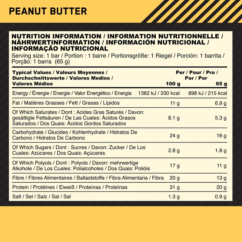 Protein Crisp Bar (10x65g)