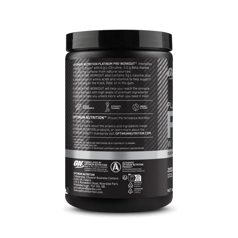 Platinum Pre-Workout (420g)