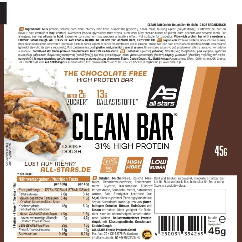 Clean Bar (18x60g)