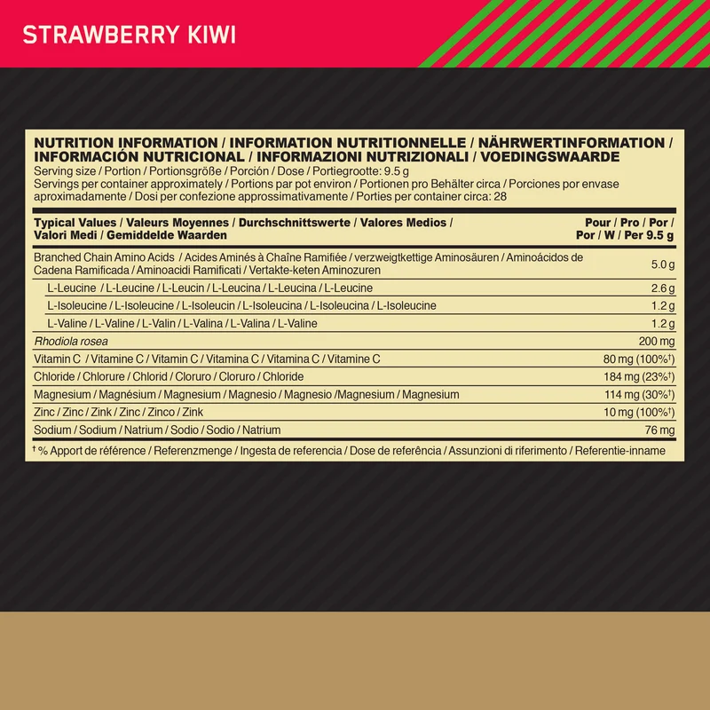 Gold Standard BCAA Train&Sustain (266g)
