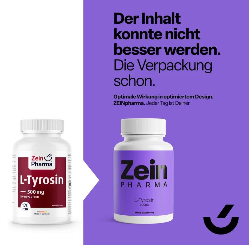L-Tyrosine capsules 500mg (120 capsules)