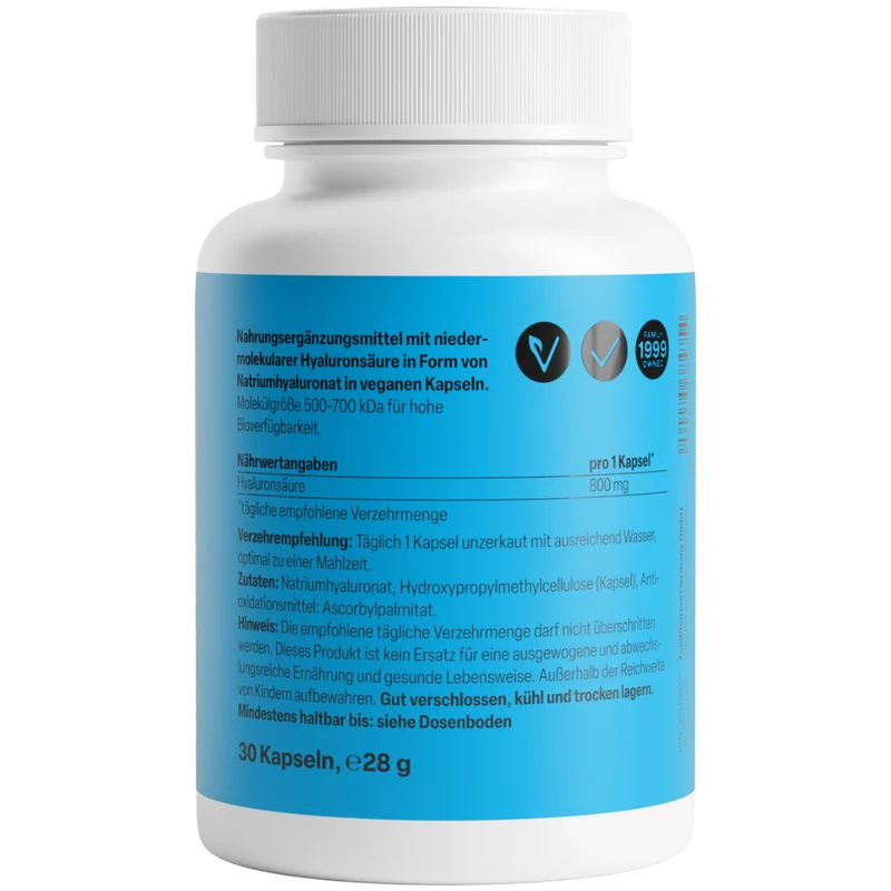 Hyaluronzuur Forte HA 200 (30 capsules)