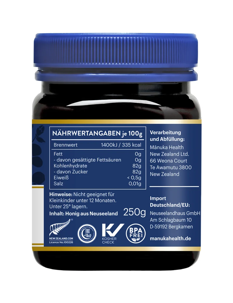 Manuka Honing MGO 250+ (250g)