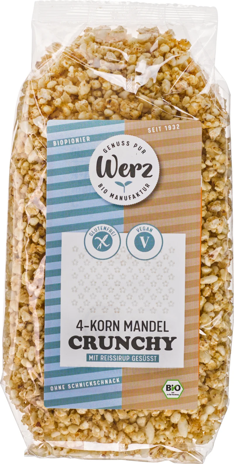 4-Korn-Mandel-Crunchy bio (250g)