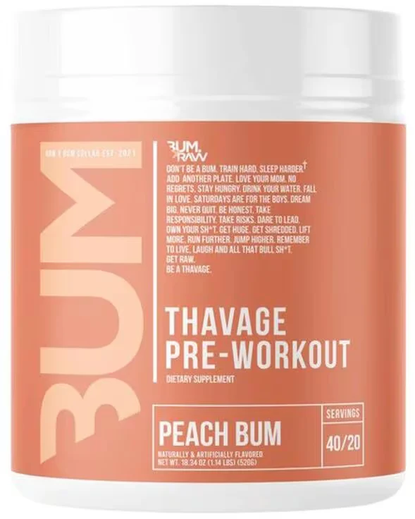 RAW Nutrition CBUM 30 Servings Essential Pre Workout