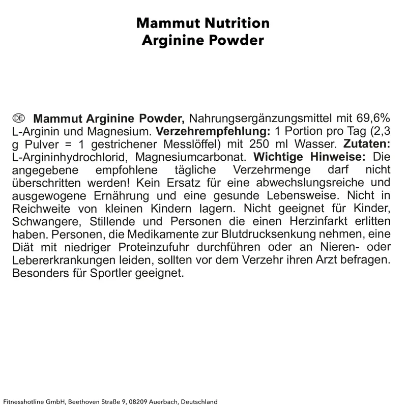 Arginine (300g)