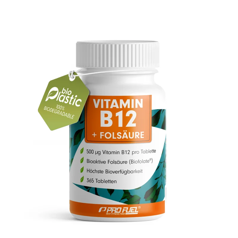 ProFuel Vitamin B12 + Folsäure 365 Tabletten