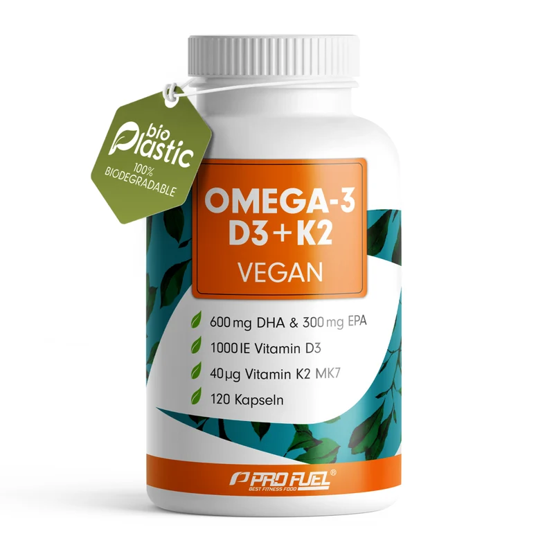 ProFuel Omega 3 D3+K2 120 Kapseln