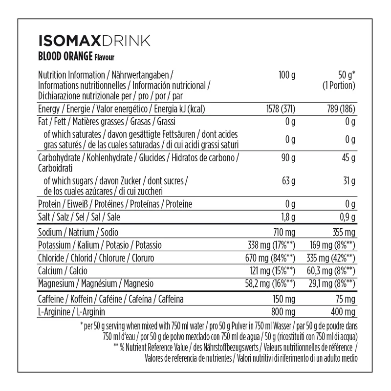 Isomax - Blood Orange (1200g)