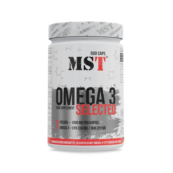 MST Omega 3 Selected 500 Caps