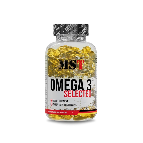 MST Omega 3 Selected 120 Caps