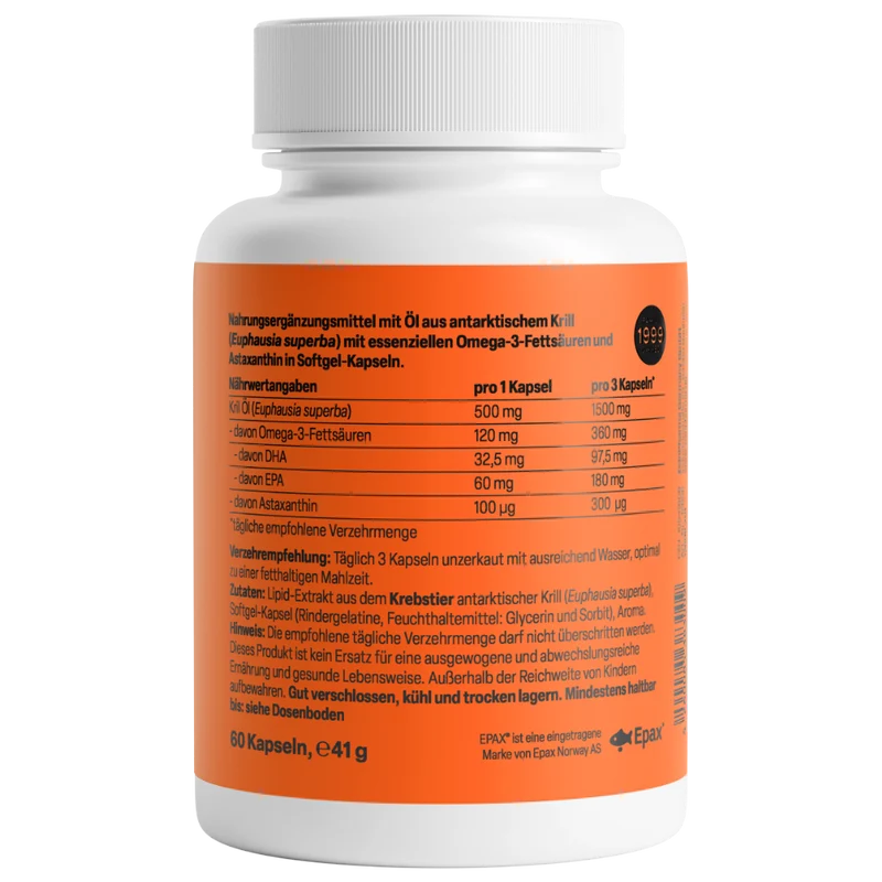 Krill Olie Antarktis 500mg (60 capsules)