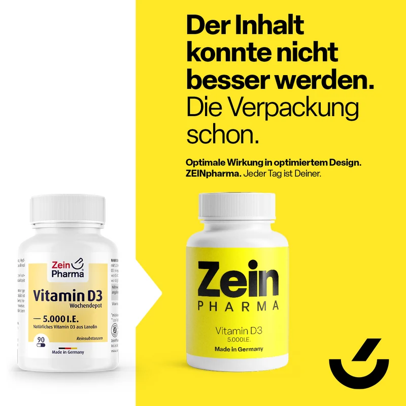 Vitamine D3 5000 I.E. (90 capsules)