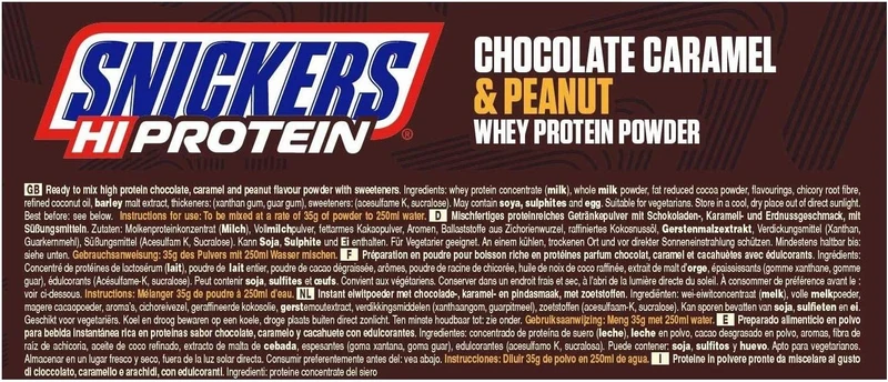 Snickers Protein Powder (455g)