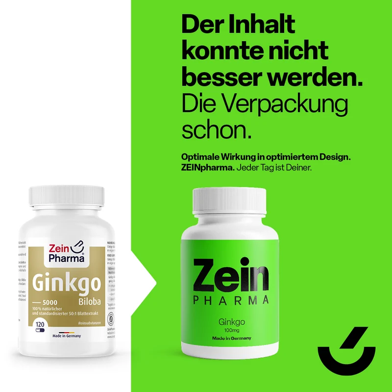 Ginkgo Biloba 100mg (120 capsules)