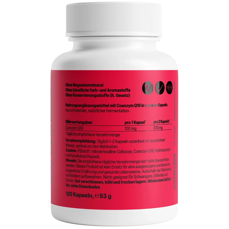 Coenzym Q10 100mg (120 capsules)