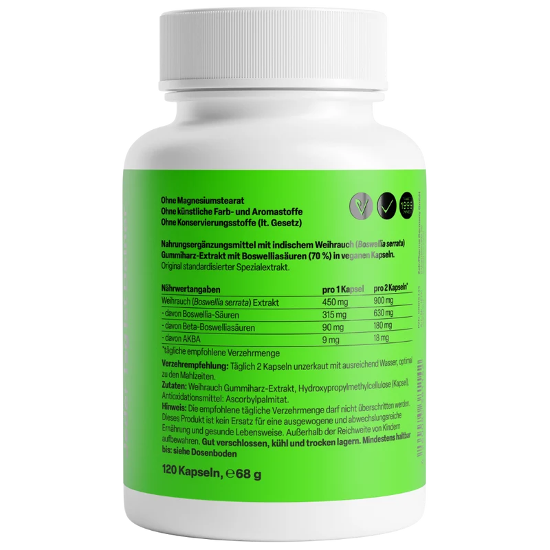 Wierook 450mg (120 capsules)