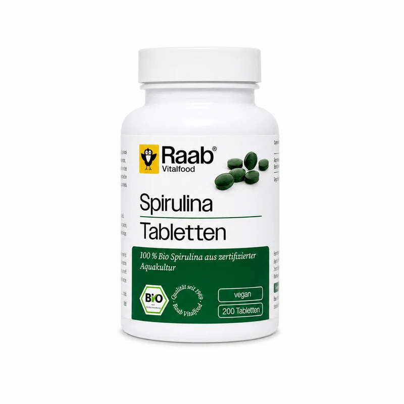 Bio Spirulina Tabs (200 tabletten)