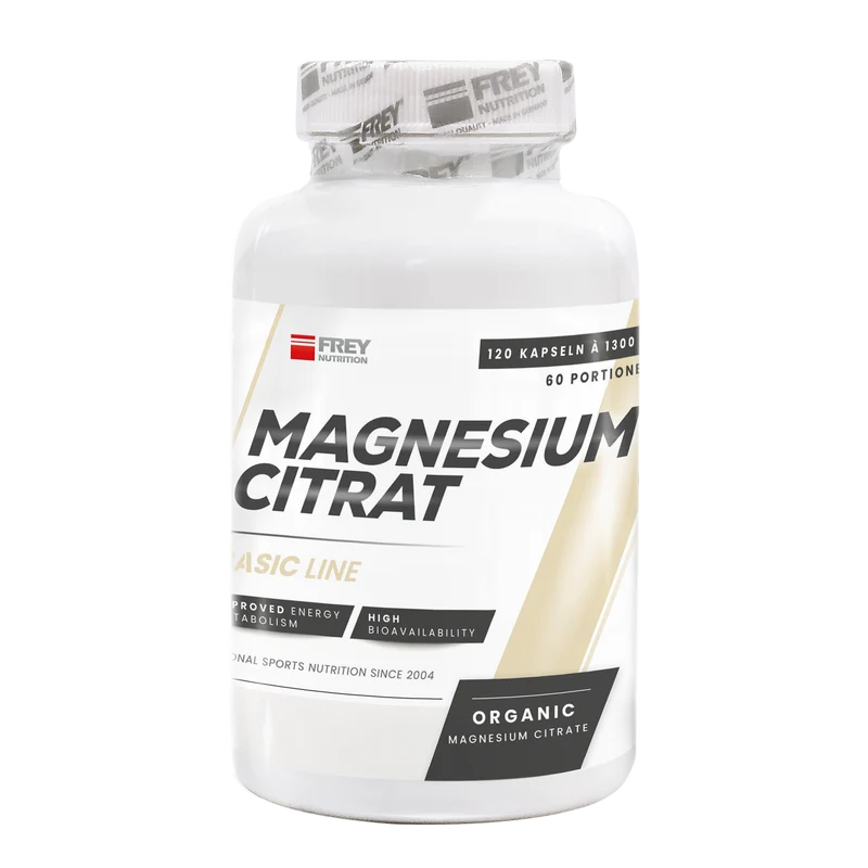 Magnesium Citrat (120 caps)