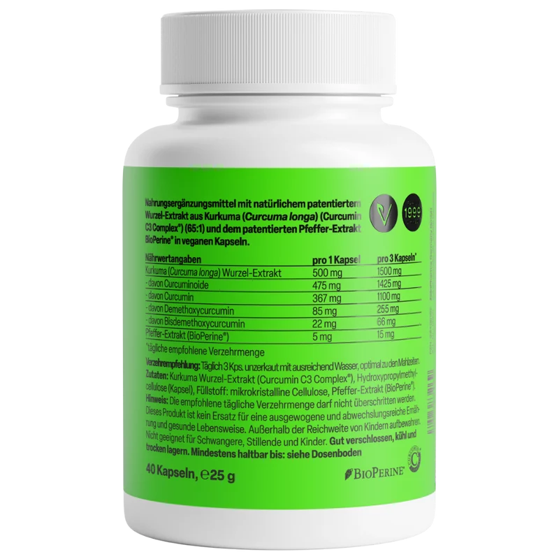 Curcumine-Triplex³ 500mg (90 capsules)