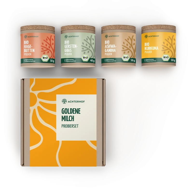 Goldene Milch Probierset Bio