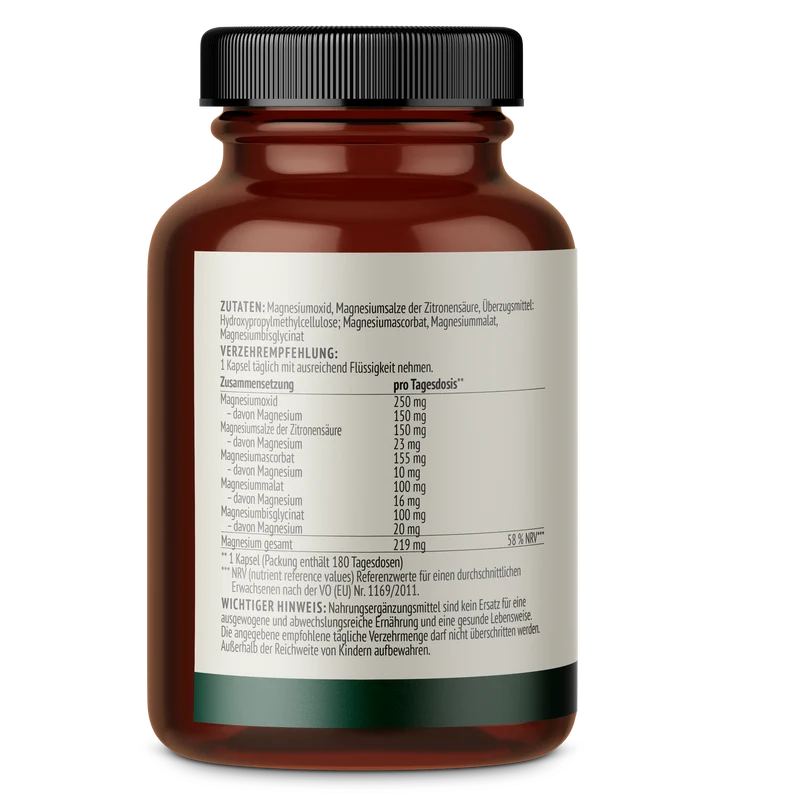 Magnesium Komplex (180 Kapseln)