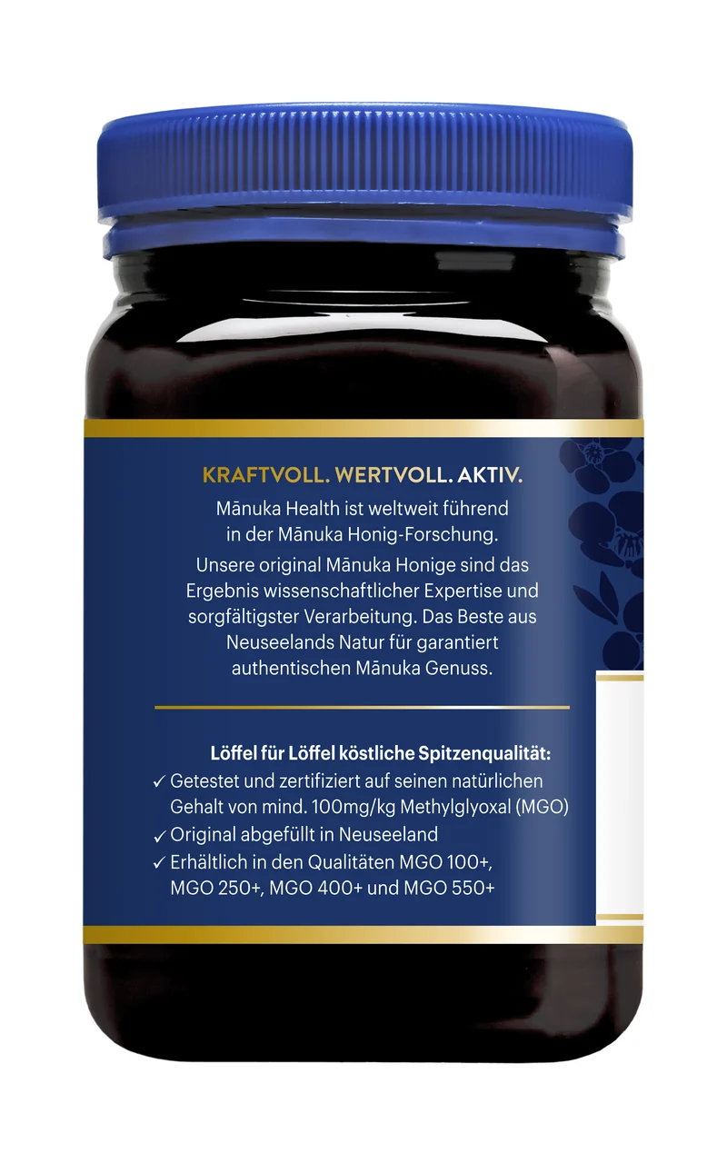 Manuka Honing MGO 100+ (500g)