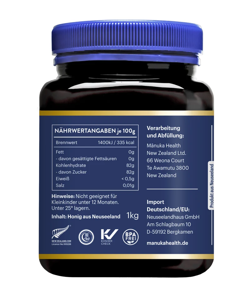 Manuka Honing MGO 100+ (1000g)