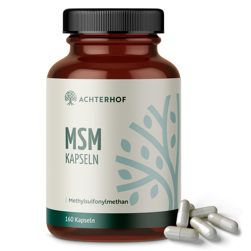 MSM (Methylsulfonylmethan) Kapseln (160 Kapseln)