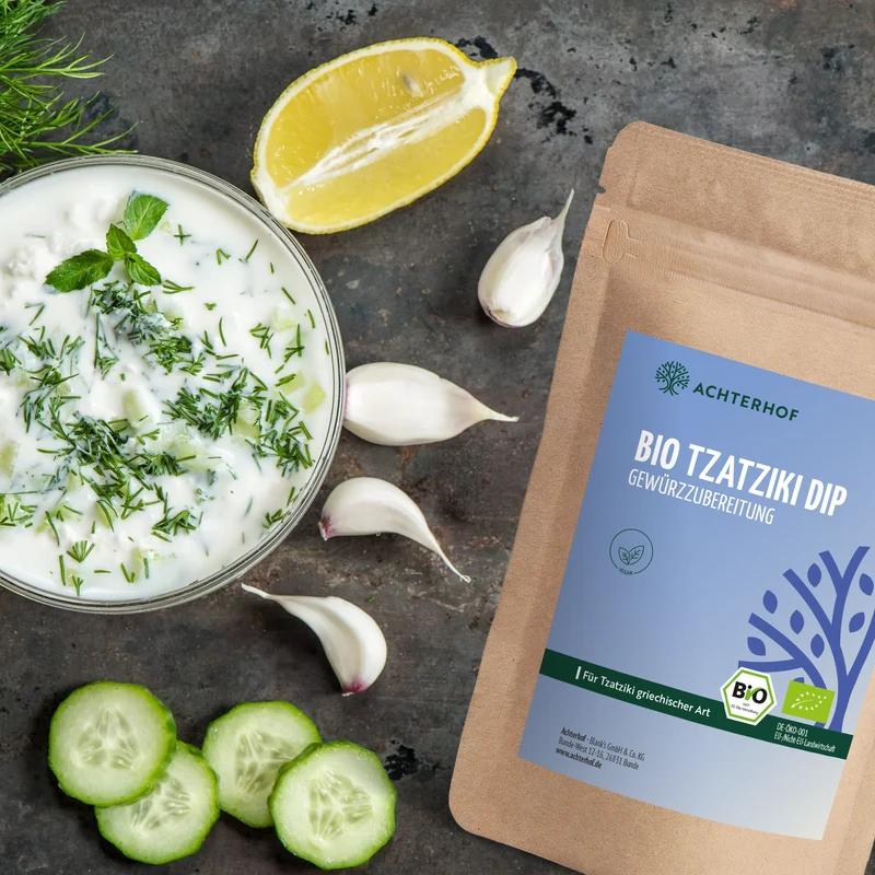 Tzatziki Dip Gewürzzubereitung Bio (100g)