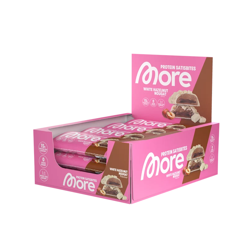 More Nutrition Protein Satisbites 12x50g